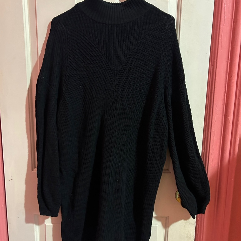 ASOS Women's Black Turtleneck Sweater